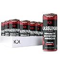 Kassumay Original Sparkling Hibiscus Drink - Premium Plant-Based Wellness Beverage | Immunity Boosting | Antioxidant-Rich | Low Sugar | No Added