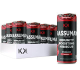 Kassumay Original Sparkling Hibiscus Drink - Premium Plant-Based Wellness Beverage | Immunity Boosting | Antioxidant-Rich | Low Sugar | No Added