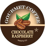Chocolate Raspberry Flavored Coffee Pods - 35 Count Single Serve Cups Compatible with Keurig Brewers - Rich, Fruity Gourmet Roast
