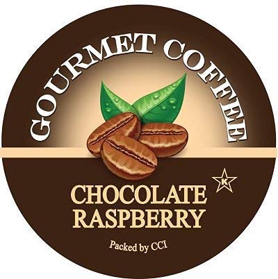 Chocolate Raspberry Flavored Coffee Pods - 35 Count Single Serve Cups Compatible with Keurig Brewers - Rich, Fruity Gourmet Roast