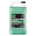 3D Towel Kleen Concentrated Microfiber Detergent - Deep Cleans, Restores & Maintains Car Wash Towel Life - Low Foam, No Residue Premium Laundry Soap 1