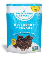 Sustainable Snacks - Plant Based - Vegan, Paleo, Gluten Free, Soy Free and Non GMO for healthy snacking with Fruit, Nuts and 80% Dark Chocolate - No