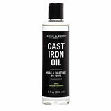 CARON & DOUCET - Cast Iron Seasoning & Cleaning Oil | 100% Plant-Based & Food Grade! | Best for Seasoning, Restoring, Curing and Care (8oz)