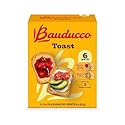 Bauducco Toast - Delicious, Light & Crispy Toasted Bread - Original & Whole Wheat - Ready-to-Eat Breakfast Toast & Sandwich Bread - No Artificial