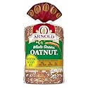 Arnold Whole Grains Oatnut Bread, Bread Free From Artificial Colors, Flavors and Preservatives, 24 oz Loaf