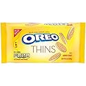 OREO Thins Golden Sandwich Cookies, Bulk Cookies, 12 - 10.1 oz Packs