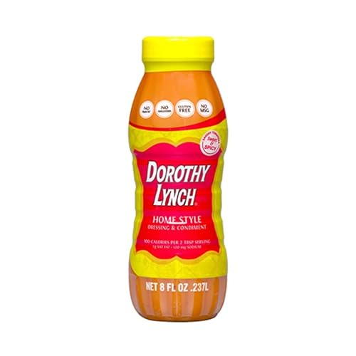 Dorothy Lynch Dressing | Sweet & Spicy | Thick & Creamy | Salads, Dips, Sauces, & Marinades | French Style Condiment | Tangy | Gluten Free | No Trans