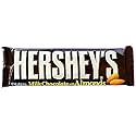 HERSHEY'S Chocolate Candy Bar with Almonds, 1.45 Ounce