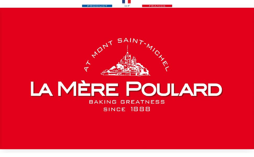 La Mere Poulard SHORTBREAD COOKIES PURE BUTTER 4.41 OZ (125 OZ)