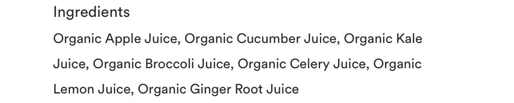 Garden of Flavor Organic Emerald River Juice, 16 FZ