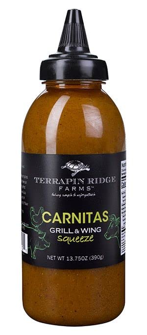 Terrapin Ridge Farms Grill Master Assortment - Sweet Heat, Hot Pepper Bacon, and Carnitas Grill & Wing Sauces - Gourmet BBQ Sauce Trio for Meats