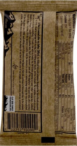 CLIF BAR - Energy Protein Bars - Chocolate Chip - Made with Organic Oats - Energy Bars - Non-GMO - (1 Count)