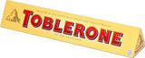 TOBLERONE SWISS MILK CHOCOLATE WITH HONEY AND ALMOND NOUGAT 12 X 100 G BARS