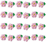 O'Creme Swirl Royal Icing Sugar Flower 1/2 Inch - for Cake Decorating - Decorations for Cakes, Cupcake Toppers - Birthday, Wedding, Valentines, Baby