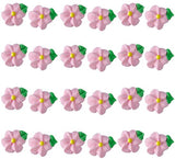 O'Creme Swirl Royal Icing Sugar Flower 1/2 Inch - for Cake Decorating - Decorations for Cakes, Cupcake Toppers - Birthday, Wedding, Valentines, Baby