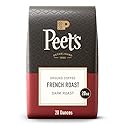 Peet's Coffee, Dark Roast Ground Coffee, 100% Arabica Coffee - French Roast 28 Ounce Bag