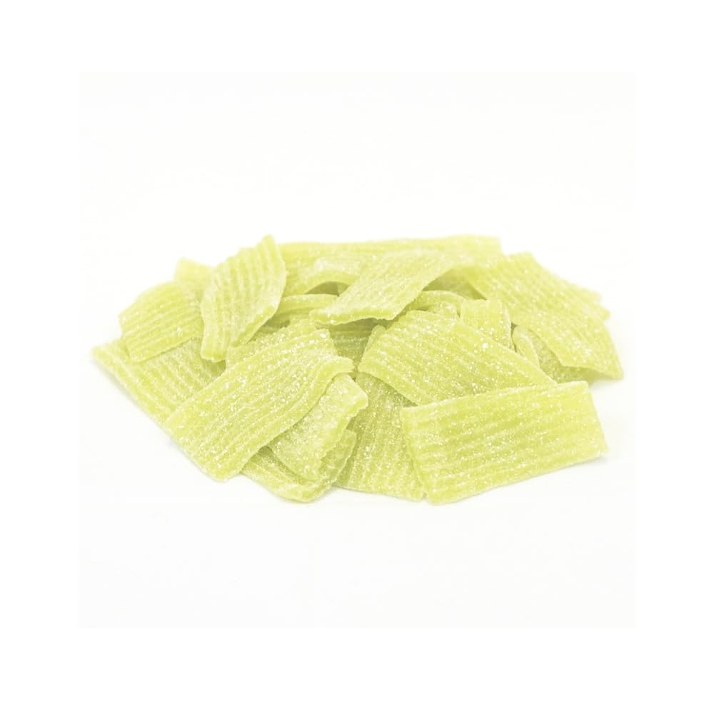 Rips Bite-Size Lime Licorice Pieces, 4 Ounce Bag, Lime Flavor, In Snack Mass Packaging
