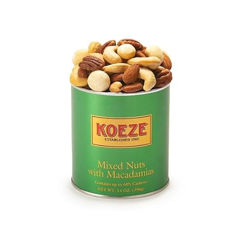 Koeze Mixed Nuts with Macadamias - 14 oz. Gift Tin