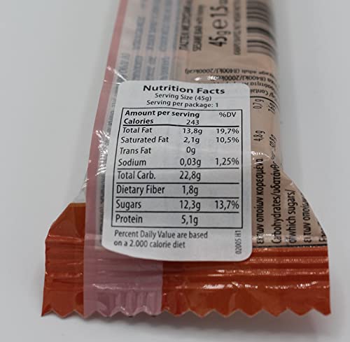 Orino Greek Sesame and Honey Bars, 6-pack