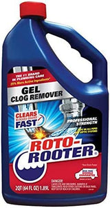 Rust-Oleum Roto Rooter Gel Clog Remover, 64 oz.