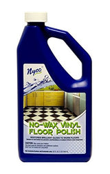 Nyco Nl90411-903206 No Wax Vinyl Floor Polish, 32 Oz (Pack of 6)