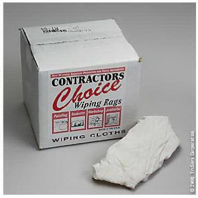 10LB Box WHT Bleach Rag