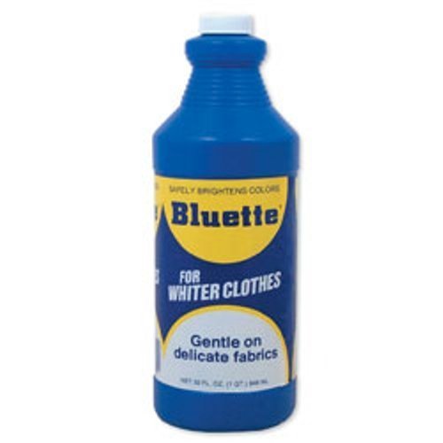 Bluette Concentrated Liquid Laundry Bluing 32oz Bottle by Bluette