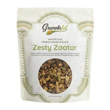 Granolaful Zesty Zaatar - Premium Loose Mini-Clusters with Zaatar, Chia Seeds, Nuts, Protein and Fiber | World's 1st Mediterranean Granola | Organic