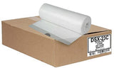 Aluf Plastics 23-26 Gallon 0.9 MIL Clear Garbage Bags With Drawstrings Fits Slim Jim Trash Cans - 28.5" x 39" - Pack of 200 - For Home, Office
