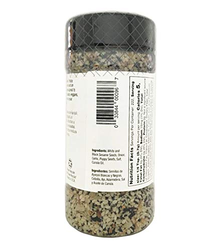 6 Pack Everything Bagel Mix Seasoning 6x5.5oz Ea