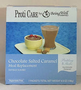 Proti Care Meal Replacement Shake & Pudding - Aspartame Free (Chocolate Salted Caramel)