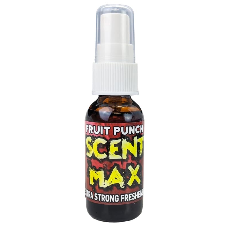 Scent Max Extra Strength Air Freshener Spray 1 oz. Glass Bottle - Fruit Punch Scent 3-Pack