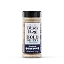 Blues Hog Bold & Beefy Seasoning, Gourmet BBQ Rub for Brisket, Burgers & More, All-Natural, Gluten-Free, Made in the USA, 6 oz