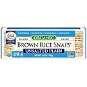 Edward & Sons Organic Brown Rice Snaps Crackers, Unsalted, 3.5 Oz