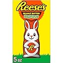 REESE'S Milk Chocolate Peanut Butter Bunny Candy, Easter, 5 oz Gift Box