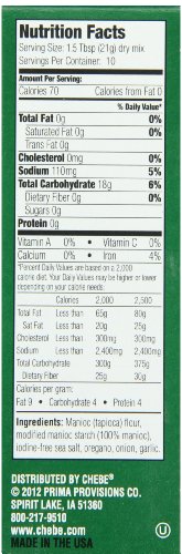 CHEBE MIX PIZZA CRUST GFWF 7.5OZ