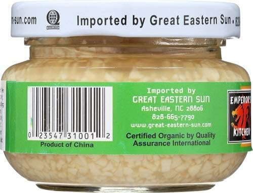 Emperor'S Kitchen Organic Chopped Garlic ( 12x4.5 OZ) by Emperor's Kitchen
