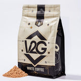 High Caffeine White Coffee-Smooth, Low Acidity, Versatile Flavor Profile, Single Origin, Artisan Roasted Arabica Beans