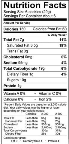 Chocolate Chip Cookie6oz