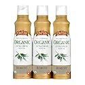 Pompeian Robust Organic Extra Virgin Olive Oil Spray - (3 Pack) 5 Fl Oz - No Propellants - First Cold Pressed Olive Oil for Cooking - Robust Flavor for Salads, Pasta, and Drizzling