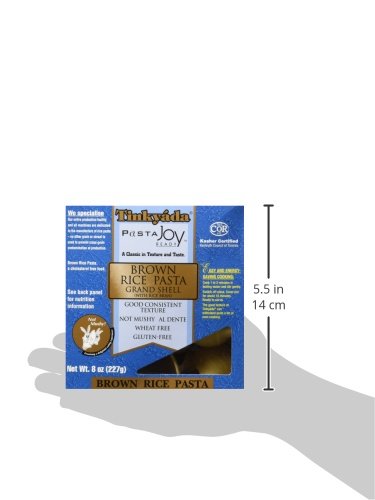 Tinkyada, Pasta Brown Rice Shell, 8 Ounce