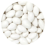 White Jordan Almonds, 2 Pound Jordan Almonds Bulk Bag, White Candy, Wedding Candy Favors, Events & Holidays