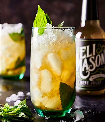 Eli Mason Mint Julep Cocktail Mixer - All-natural Mint Cocktail Syrup - Uses Real Cane Sugar, Fresh Mint & Proprietary Blend Of Cocktail Bitters