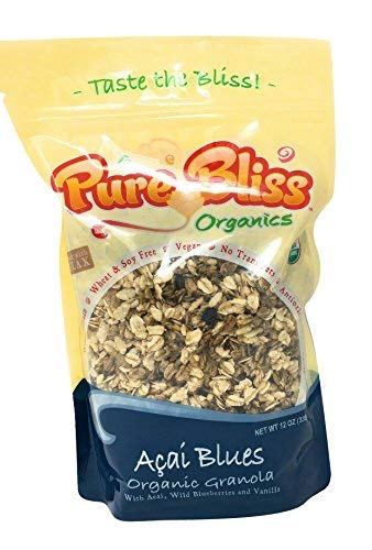 Pure Bliss Organics, Granola Acai Blues Organic, 12 Ounce