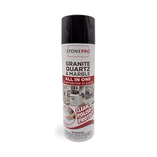 Stone Pro All-in-One Countertop Cleaner Spray - for Quartz, Granite, Marble & More!