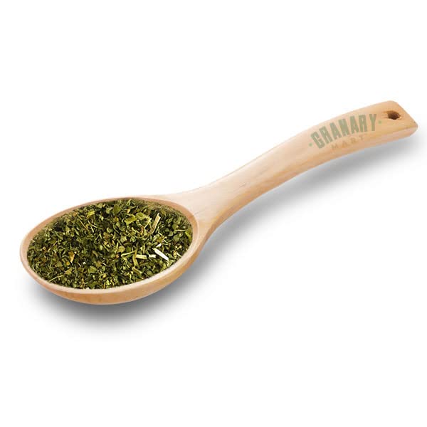 Natural Mint Leaf Whole by Granary Mart - Cut & Sifted for Convenience of Use - Good for Culinary Uses - Ideal for Tea/Beverages - Vegan & Gluten-Free