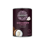 Biona Organic Coconut Cream 400ml-4 Pack