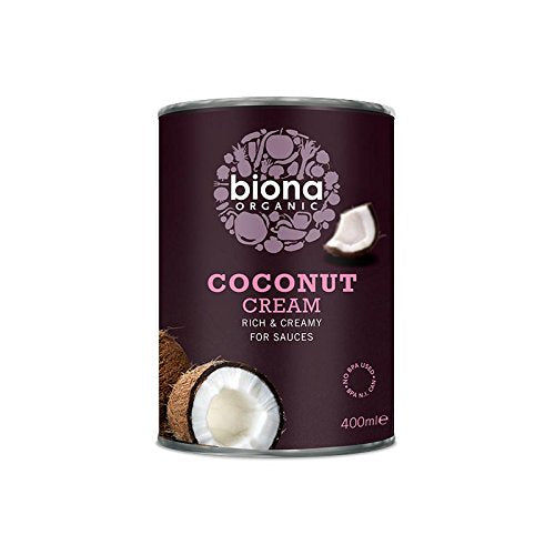 Biona Organic Coconut Cream 400ml-4 Pack