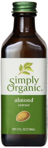 Simply Organic Almond Extract, Certified Organic, 4 Ounce