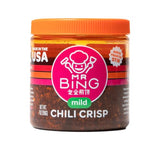 Mr Bing Chili Crisp | Mild - feat. in Love Me Gluten Free - Crunchy Chili Oil Made in USA Chili Paste Hot Sauce - Gluten Free, Vegan, No MSG, Non-GMO